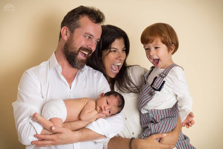 BabyDi, Fotografia de recém nascido, Newborn, familia feliz