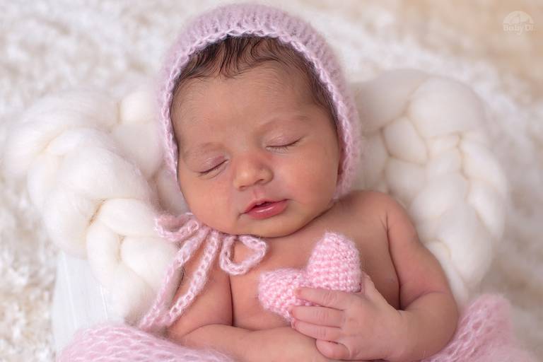 BabyDi, Fotografia de recém nascido, Newborn, coração