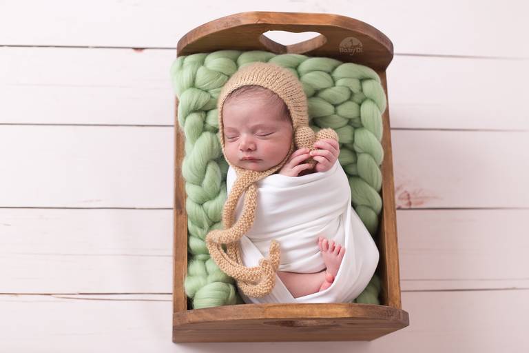 BabyDi, Fotografia de recém nascido, Newborn, cama