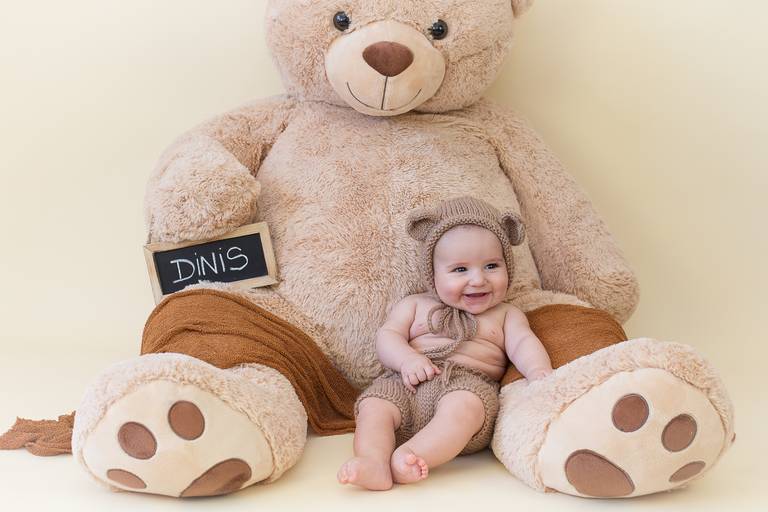 BabyDi, Fotografia de bebé, urso