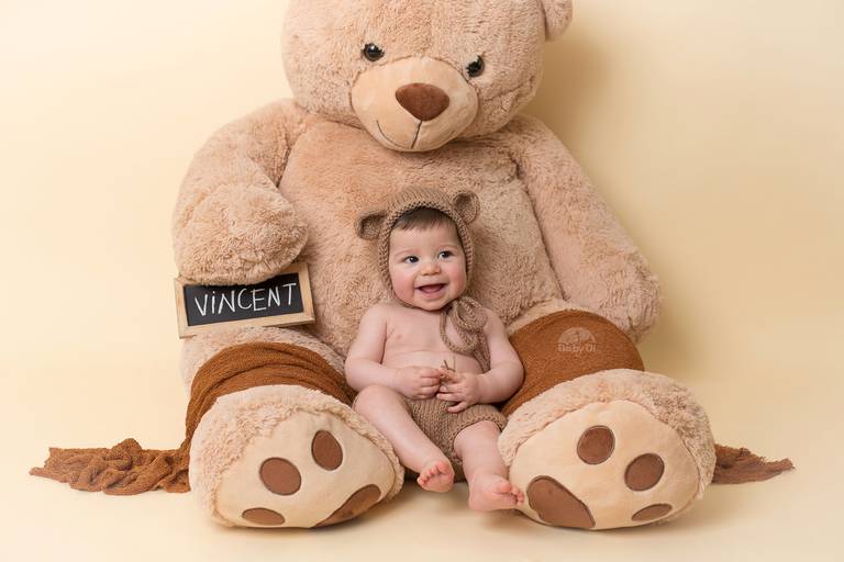 BabyDi, Fotografia de bebé, urso gigante, oeiras, lisboa, cascais