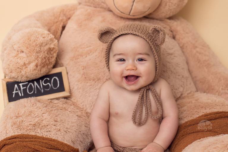 BabyDi, Fotografia de bebé, urso
