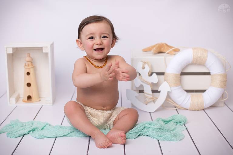 BabyDi, Fotografia de bebé, nautico, marítimo, verde água