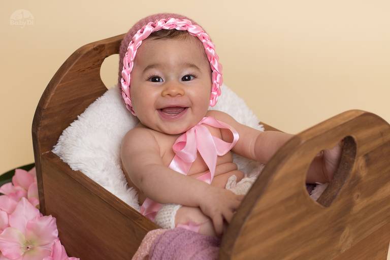 BabyDi, Fotografia de bebé, bebé bem disposto