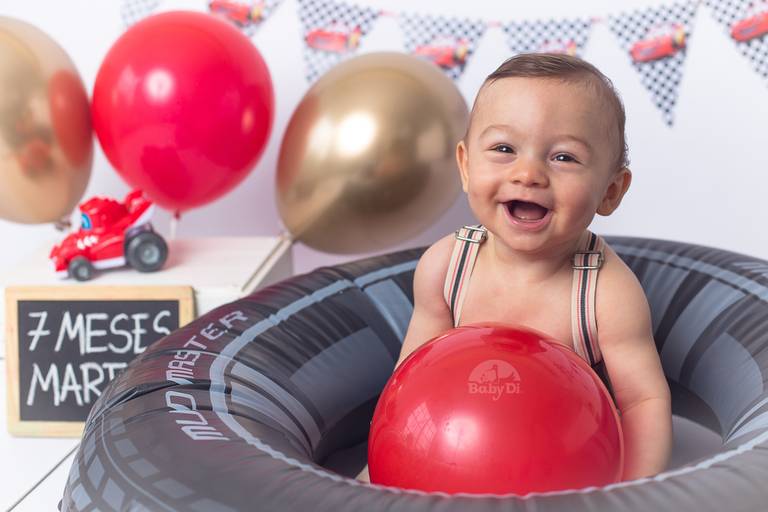 BabyDi, Fotografia de bebé, 7 meses