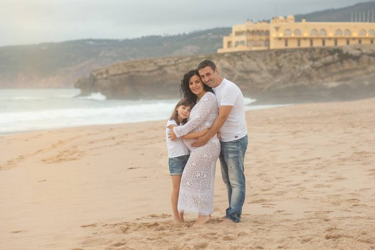 BabyDi, sessão fotográfica de Gravidez, Gravida, Guincho, praia da Cresmina