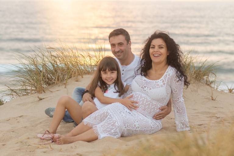 BabyDi, sessão fotográfica de Gravidez, Gravida, Guincho, praia da Cresmina