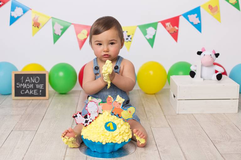 BabyDi, Smash the Cake, animais da quinta