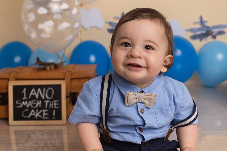 BabyDi, Smash the Cake aviador, aviões, viagem, tap, comandante