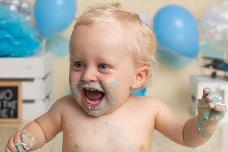 BabyDi, Sessão fotográfica 1 ano, Smash the Cake, aviador, azul claro, sessão fotográfica bebé