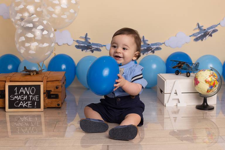 BabyDi, Smash the Cake aviador, aviões, viagem, tap, comandante