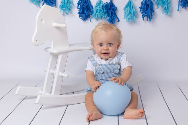 BabyDi, Smash the Cake aviador azul claro, sessão fotográfica 1 ano