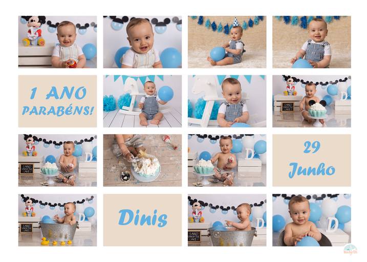 BabyDi, Smash the Cake Mickey azul claro