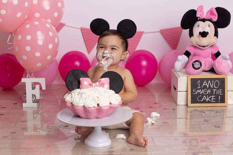 BabyDi, Smash the Cake, Minnie, bolo, melhores fotógrafos de Smash the Cakes, oeiras, lisboa, cascais
