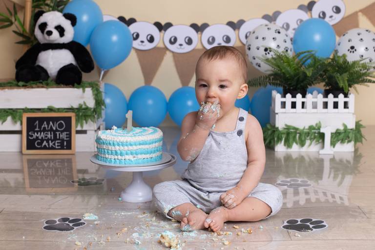 BabyDi, Smash the Cake, Panda azul, banho, Oeiras, Lisboa