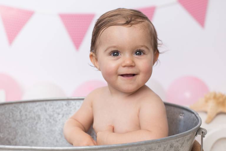 BabyDi, Smash the Cake, bodyboard, praia, banho