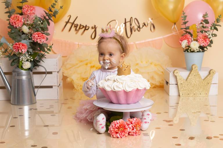 BabyDi, Smash the Cake princesa, bolo