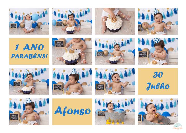 BabyDi Smash the Cake principezinho