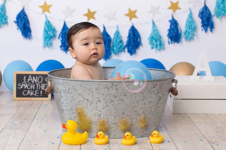 BabyDi, Smash the Cake principezinho, banho