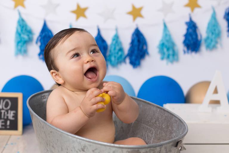 BabyDi, Smash the Cake principezinho, banho