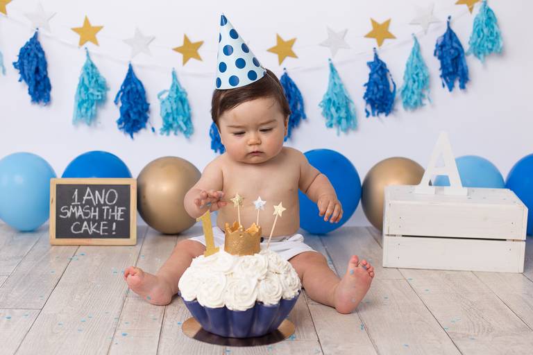 BabyDi, Smash the Cake principezinho, bolo