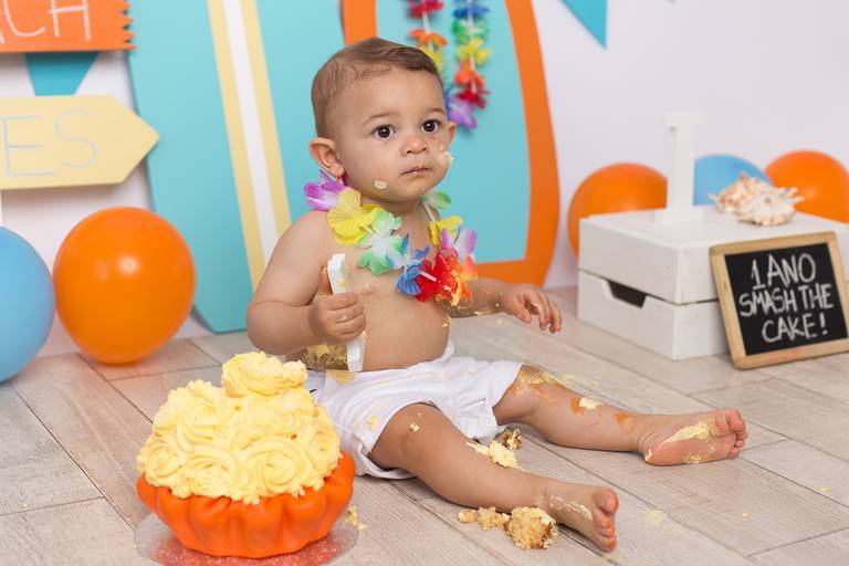 BabyDi, Smash the Cake Surf, surfista, verão, bolo