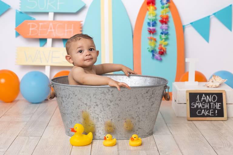 BabyDi, Smash the Cake Surf, surfista, verão, banho