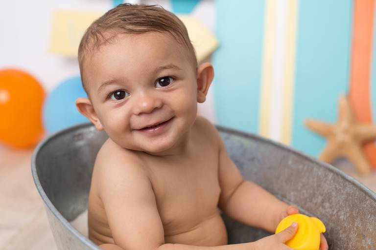 BabyDi, Smash the Cake Surf, surfista, verão, banho