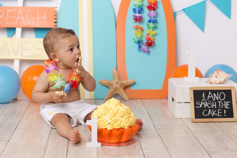 BabyDi, Smash the Cake Surf, surfista, verão, bolo