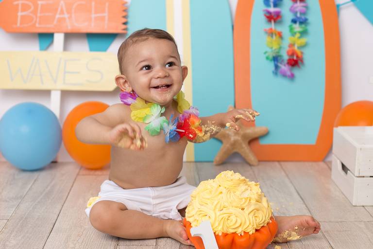 BabyDi, Smash the Cake Surf, surfista, verão, bolo