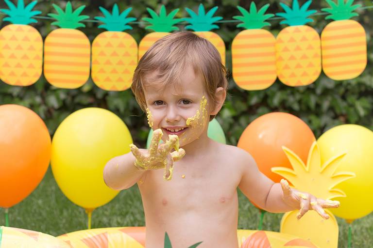 BabyDi, Smash the Cake tropical, ananás, verão