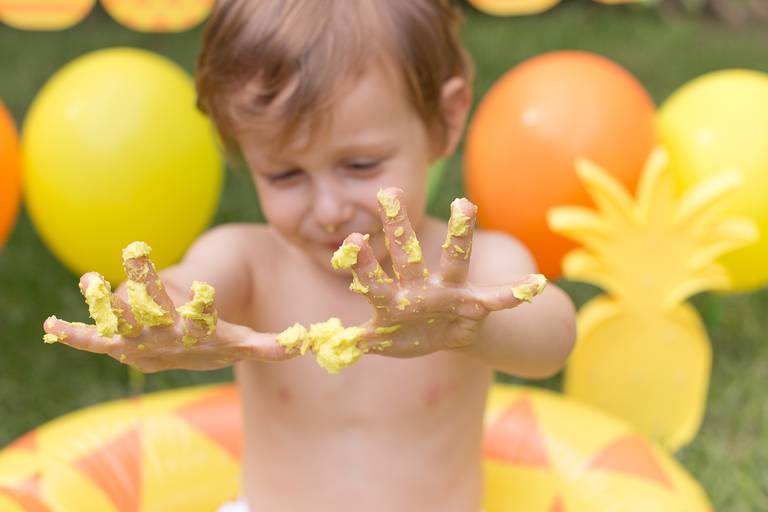 BabyDi, Smash the Cake tropical, ananás, verão