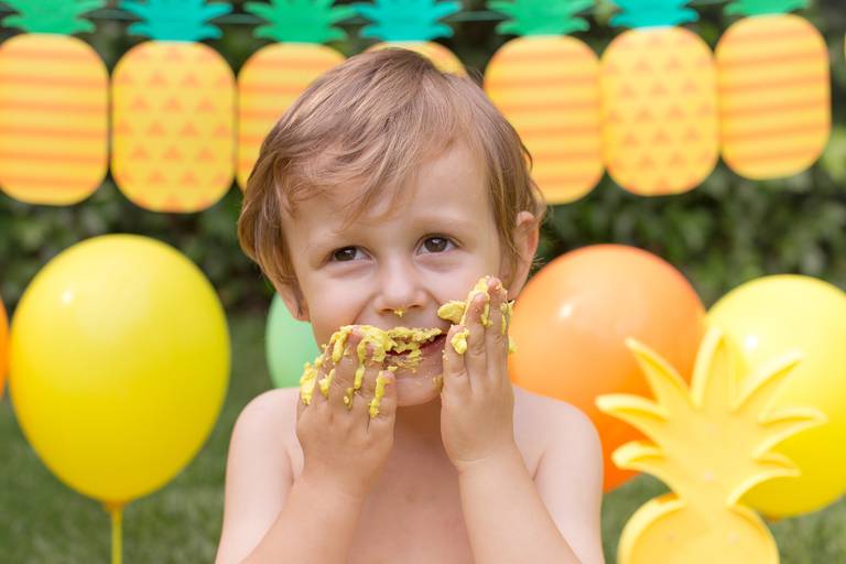 BabyDi, Smash the Cake tropical, ananás, verão