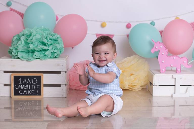 BabyDi, Smash the Cake Unicórnio, Festa 1 ano, Sessão fotográfica bebé, Oeiras, Barcarena, Lisboa, Cascais