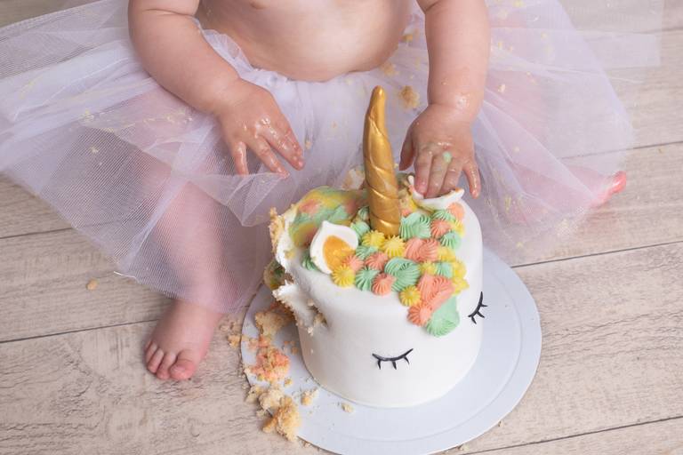 BabyDi, Smash the Cake Unicórnio, 1 ano, Sessão fotográfica bebé, bolo, Oeiras, Barcarena, Lisboa, Cascais