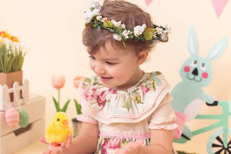 BabyDi, Sessão fotográfica de bebé, Mini sessões da Páscoa, oeiras, Lisboa, pintainho