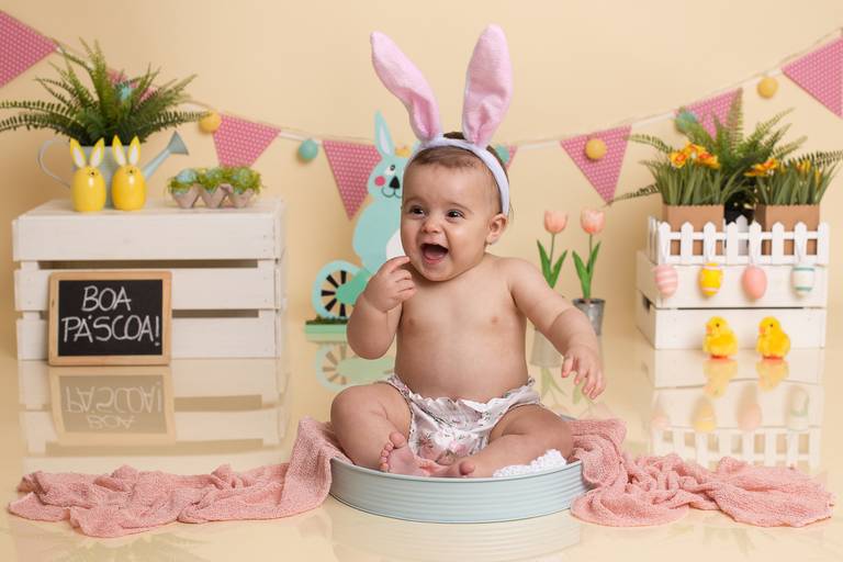 BabyDi, Sessão fotográfica de bebé, Mini sessões da Páscoa, oeiras, Lisboa, coelhinho