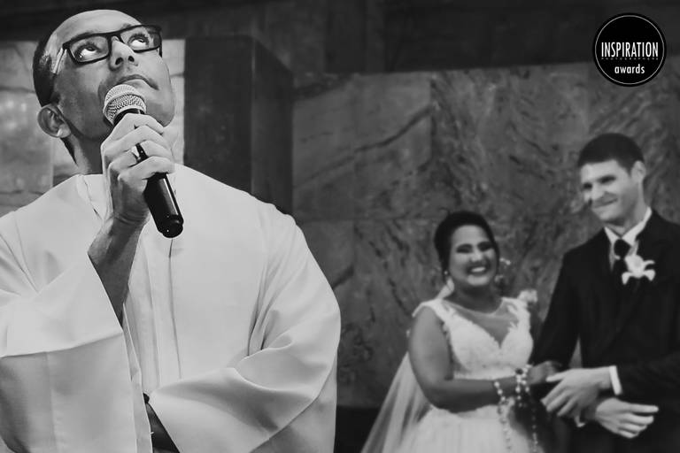 Casamento Monise e João Carlos foto premiada pela Inspiration
