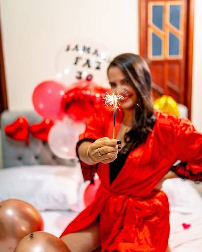 ensaio de aniversário