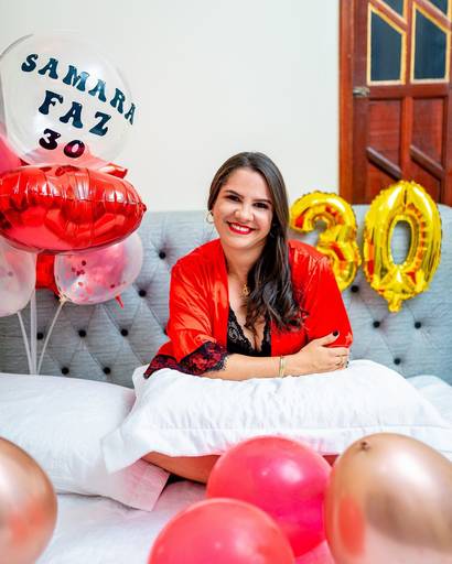 ensaio de aniversário