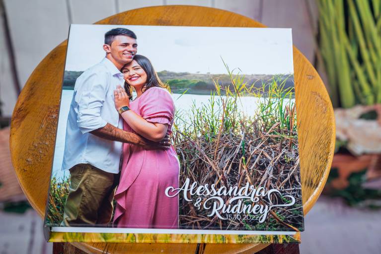 álbum de casamento