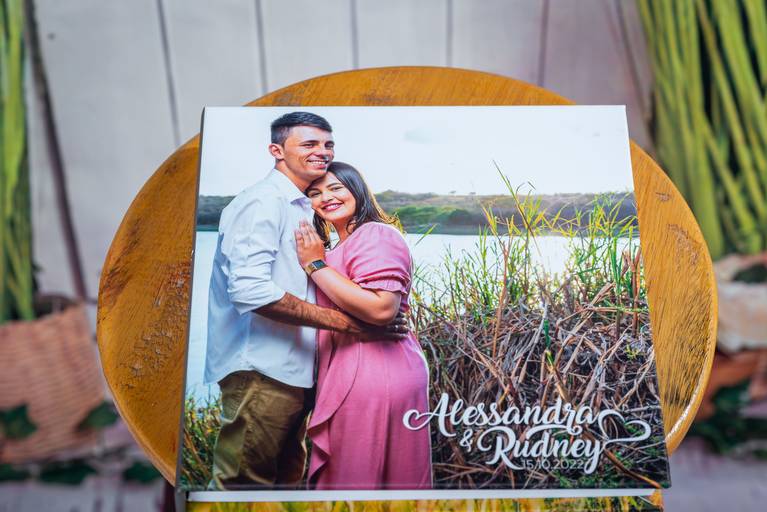 álbum de casamento