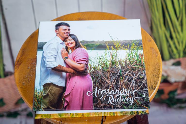 álbum de casamento