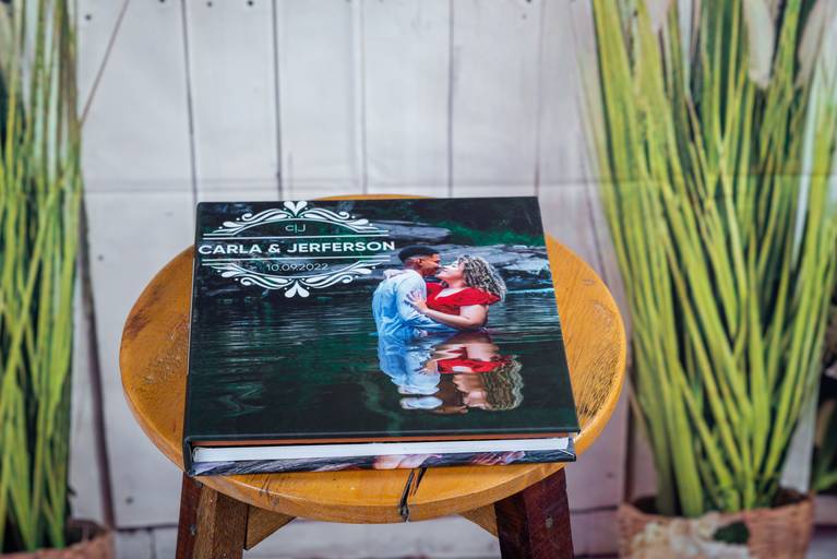 álbum de casamento