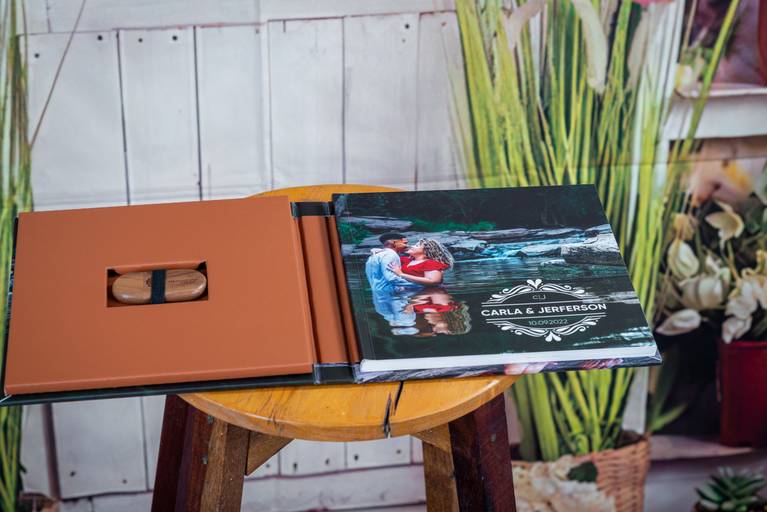 álbum de casamento