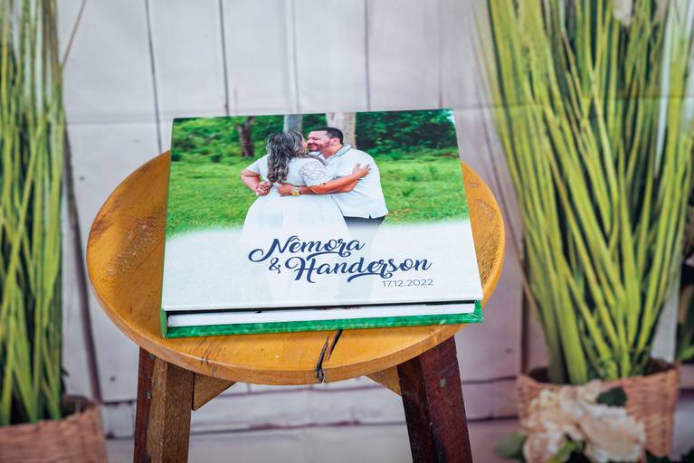 álbum de casamento
