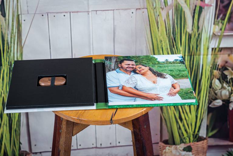 álbum de casamento