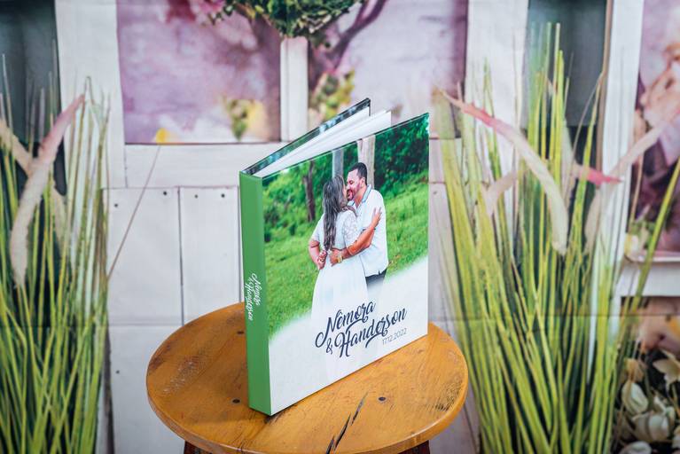 álbum de casamento