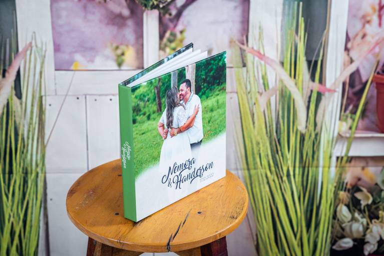 álbum de casamento