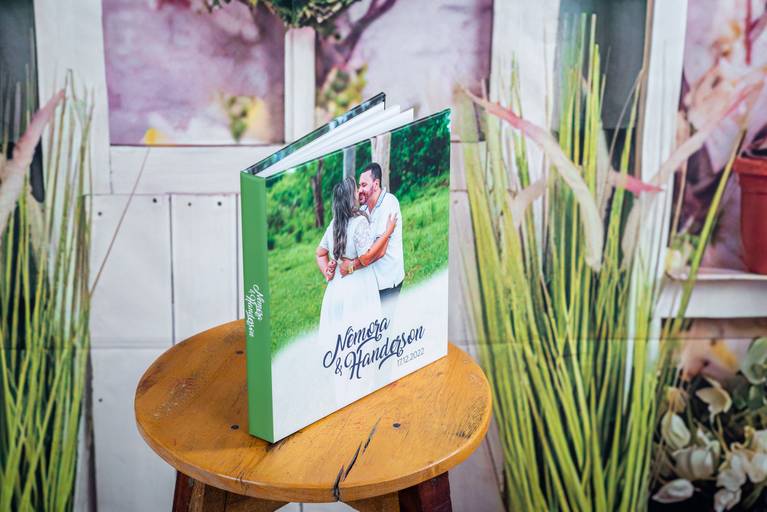 álbum de casamento